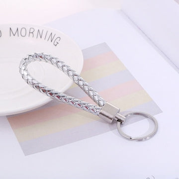 Anti-lost Key Chains Stainless Steel Car Keychain Holder Phone Number Card Keyring For Party Gift Fashion Jewelry Accessories daiiibabyyy